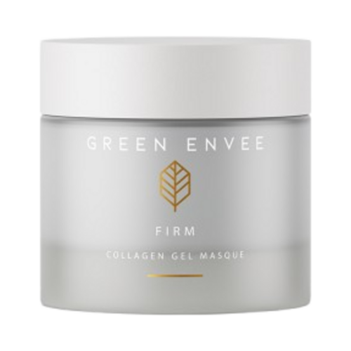 Green Envee Firm Collagen Gel Masque on white background