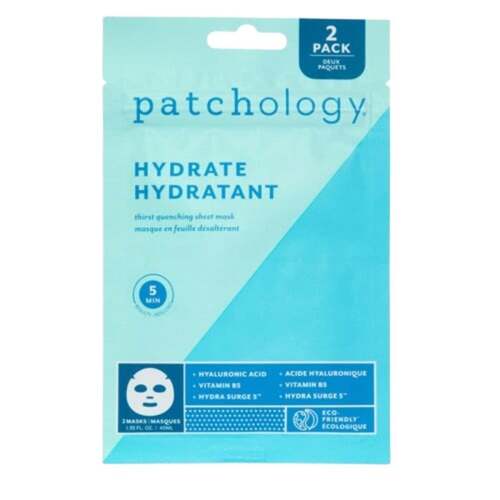 Patchology FlashMasque Hydrate on white background