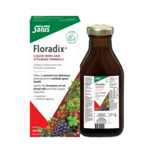 Salus Floradix on white background