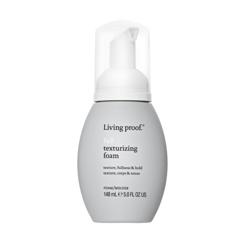 Living Proof Full Texturizing Foam on white background
