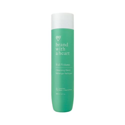 Brand With A Heart Full Volume Cleansing Blend on white background