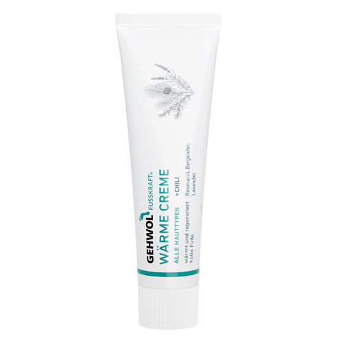 Gehwol Fusskraft Warming Cream, 75ml/2.54 fl oz Gehwol Fusskraft Warming Cream on white background
