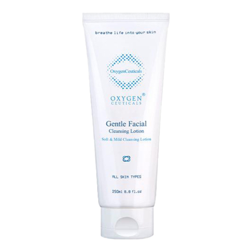 OxygenCeuticals Gentle Facial Cleansing Lotion on white background