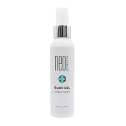 Glide Gel on white background