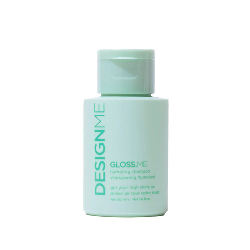 DESIGNME  Gloss.ME Hydrating Shampoo on white background