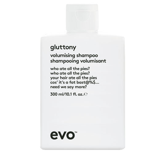 Evo Gluttony Volume Shampoo, 300ml/10.1 fl oz Evo Gluttony Volume Shampoo on white background