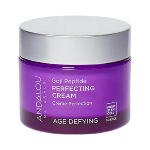 Andalou Naturals Goji Peptide Perfecting Cream, 50g/1.76 oz Andalou Naturals Goji Peptide Perfecting Cream on white background