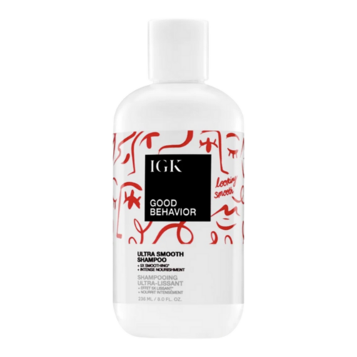 IGK Hair Good Behavior Ultra Smooth Shampoo, 236ml/7.98 fl oz IGK Hair Good Behavior Ultra Smooth Shampoo on white background