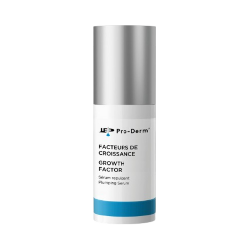 ProDerm Growth Factor Repulping Serum on white background