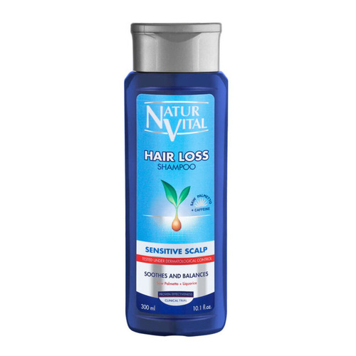 Natur Vital Hair Loss Sensitive Scalp Shampoo, 300ml/10.1 fl oz Natur Vital Hair Loss Sensitive Scalp Shampoo on white background