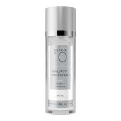 Hyaluronic Concentrate on white background