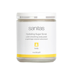 Hydrating Sugar Scrub on white background