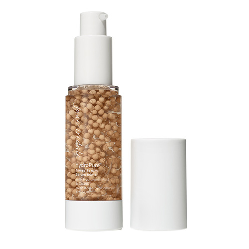 jane iredale Hydropure Tinted Serum - 1 Fair, 30ml/1 fl oz jane iredale Hydropure Tinted Serum - 5 Medium to Dark on white background