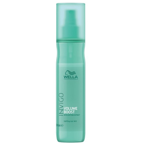 Wella Invigo Volume Boost Uplifting Care Spray on white background