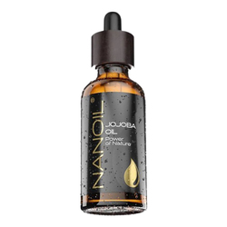 Jojoba Oil on white background