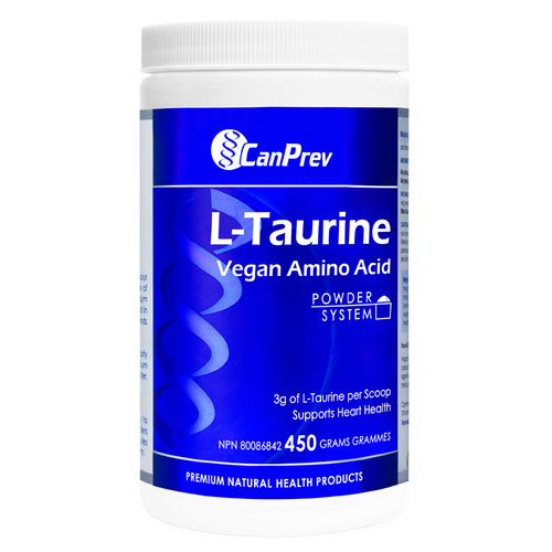 CanPrev L-Taurine Powder, 450g/15.9 oz CanPrev L-Taurine Powder on white background