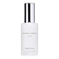 Lavender Hydrasol on white background