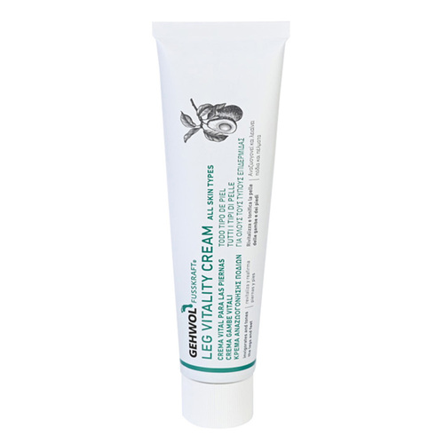 Gehwol Leg Vitality Cream on white background