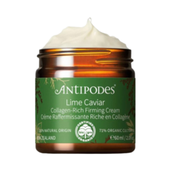 Lime Caviar Collagen - Rich Firming Cream on white background