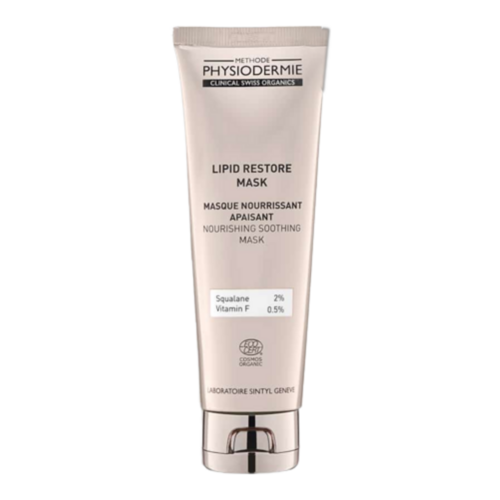 Physiodermie Lipid Restore Mask Organic, 75ml/2.54 fl oz Physiodermie Lipid Restore Mask Organic on white background