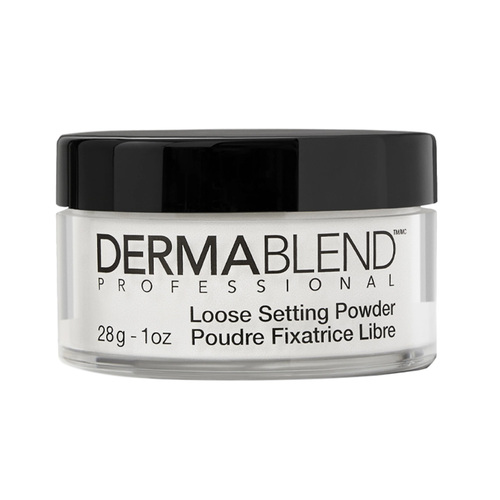 Dermablend Loose Setting Powder - Cool Beige on white background