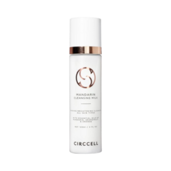 Mandarin Cleansing Milk on white background