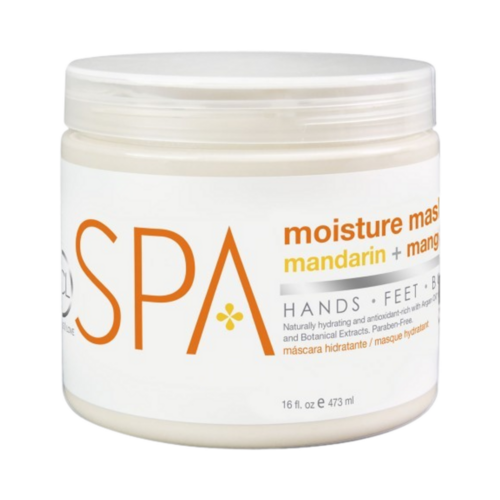 BCL Spa Mandarin and Mango Moisture Mask on white background