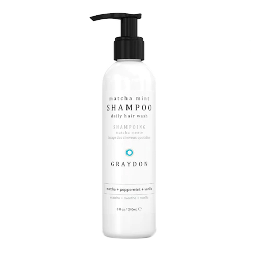 Graydon Matcha Mint Shampoo, 240ml/8.1 fl oz Graydon Matcha Mint Shampoo on white background