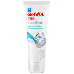 Med Sensitive on white background