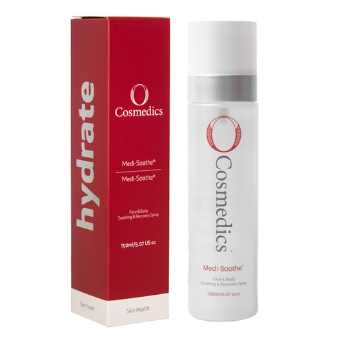 O Cosmedics Medi-Soothe Mist Spray on white background