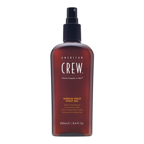American Crew Medium Hold Spray Gel on white background