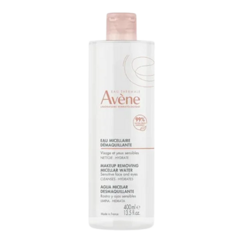 Avene Makeup Removing Micellar Water on white background