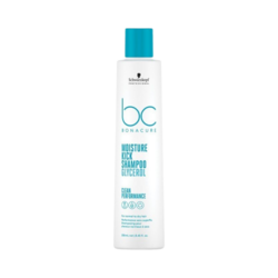 Moisture Kick Shampoo on white background
