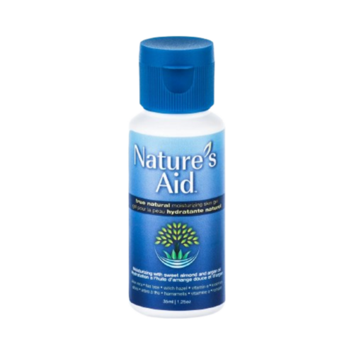 Natures Aid Moisturizing Skin Gel on white background