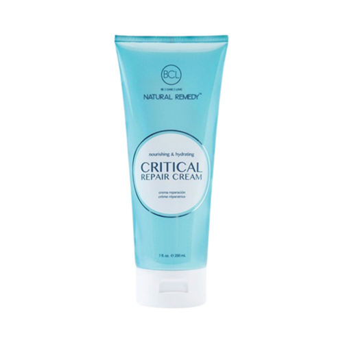 BCL Spa Natural Remedy Critical Repair Cream on white background
