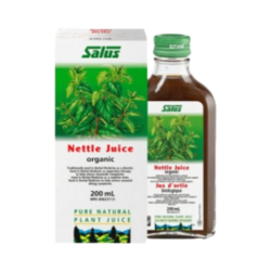 Nettle Juice on white background