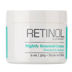 Nightly Renewal Cream on white background