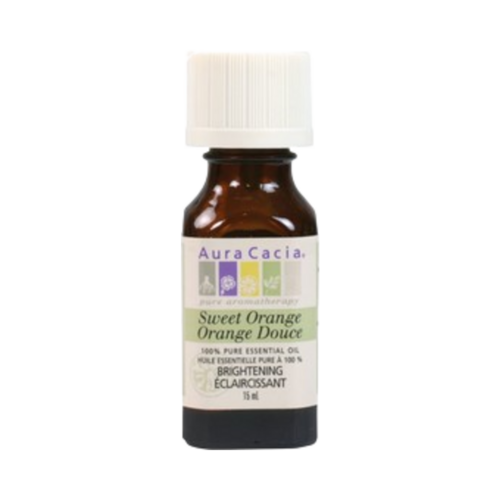 Aura Cacia Orange, Sweet Oil, 15ml/0.51 fl oz Aura Cacia Orange, Sweet Oil on white background