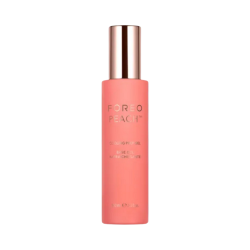 Foreo Peach Cooling Prep Gel on white background