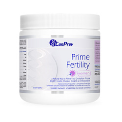 Prime Fertility on white background