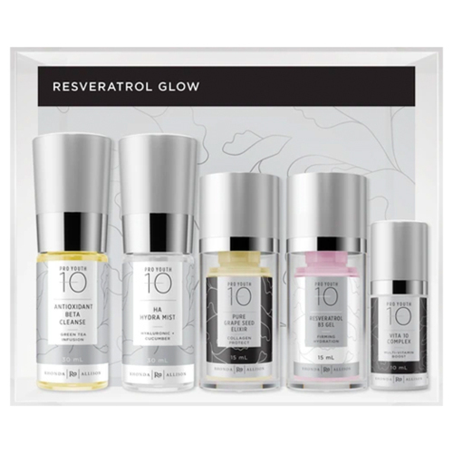 Rhonda Allison Pro Youth Resveratrol Glow, 1 set Rhonda Allison Pro Youth Resveratrol Glow on white background