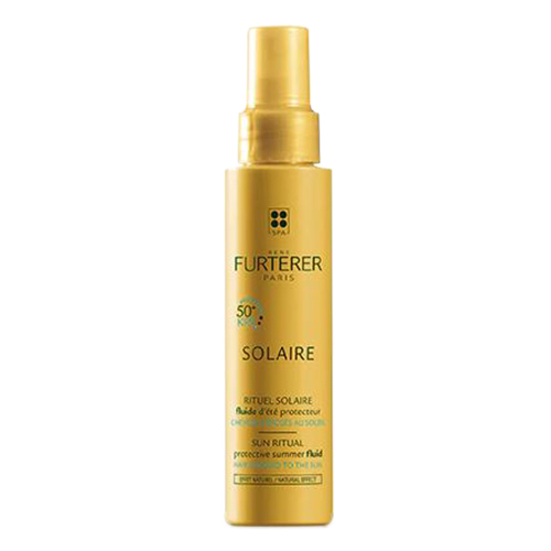 Rene Furterer Solaire Protective Summer Fluid KPF50 on white background