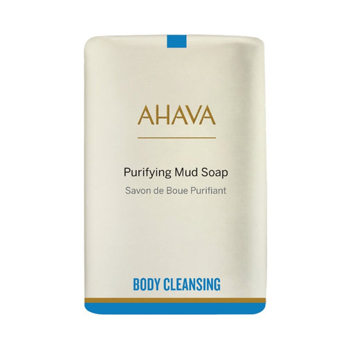 Ahava Purifying Mud Soap, 100ml/3.38 fl oz Ahava Purifying Mud Soap on white background