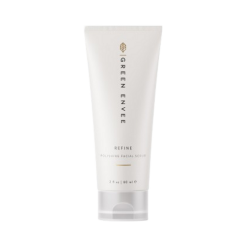 Green Envee Refine Polishing Facial Scrub on white background