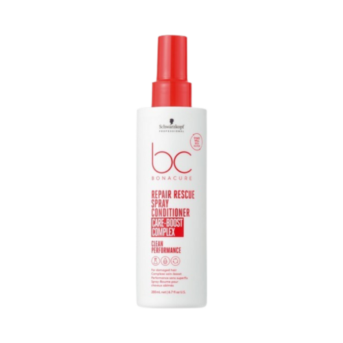 Bonacure Repair Rescue Spray Conditioner on white background