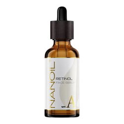 Retinol Face Serum on white background