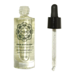 Revitalizing Serum for Men on white background