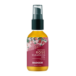 Rose Cleansing Oil (Delicate Skin) on white background