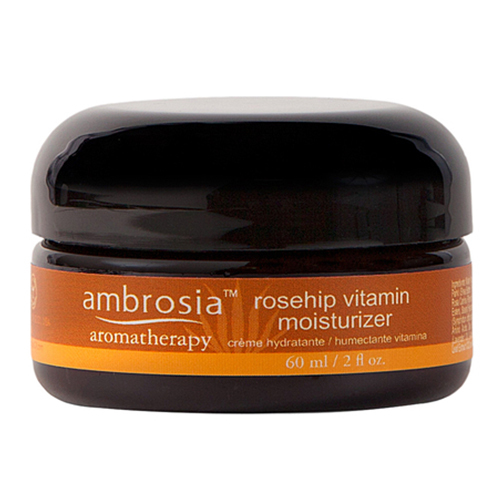 Ambrosia Aromatherapy Rosehip Vitamin Moisturizer on white background