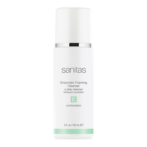 Sanitas Enzymatic Foaming Cleanser on white background